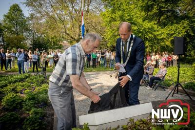 Nieuwe namenmonumenten eren oorlogsslachtoffers in gemeente Elburg - © NWVFoto.nl